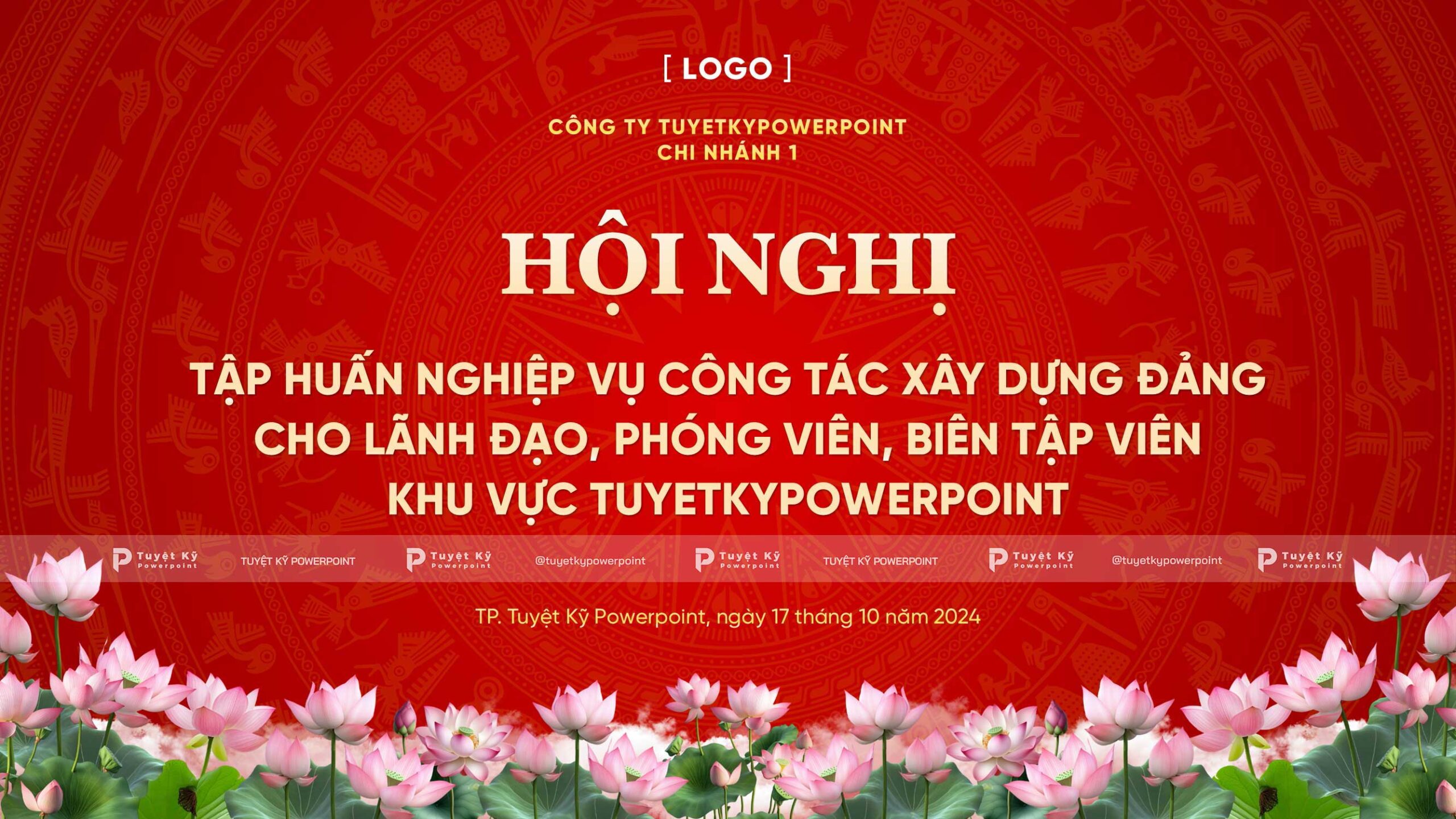 hình nền trống đồng hoa sen 0032